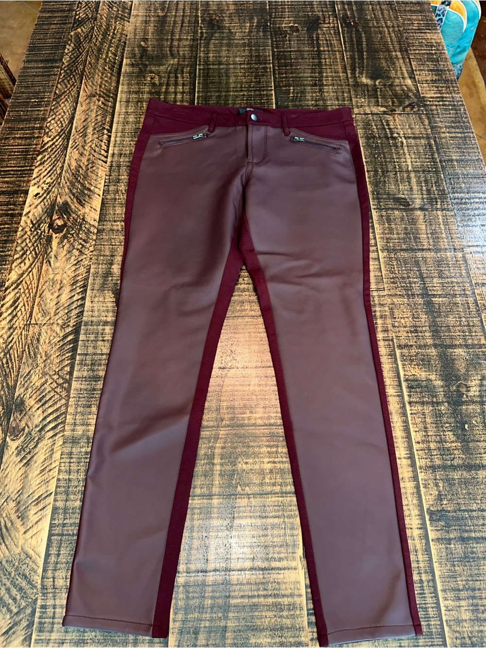 Vintage Mossimo size 12 Burgundy Pants